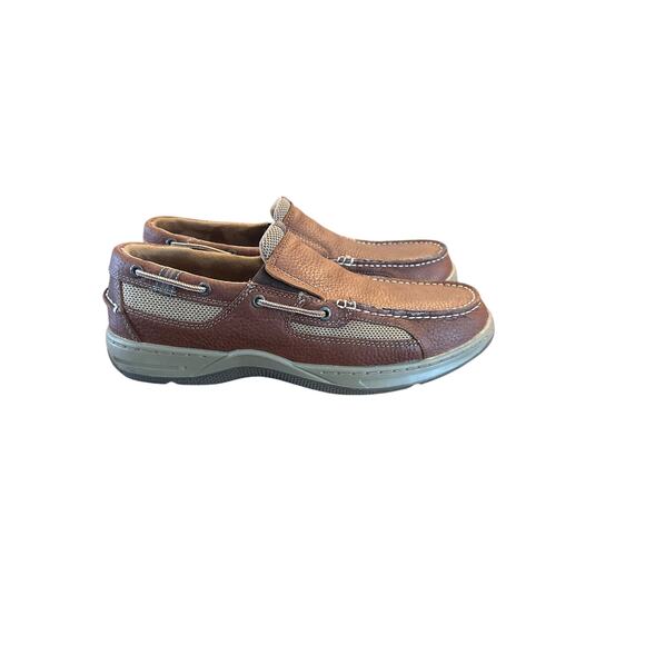Men’s G.H. Bass Baron Genuine Leather Brown Loafers. Size 11.5 Wide. NWB!
